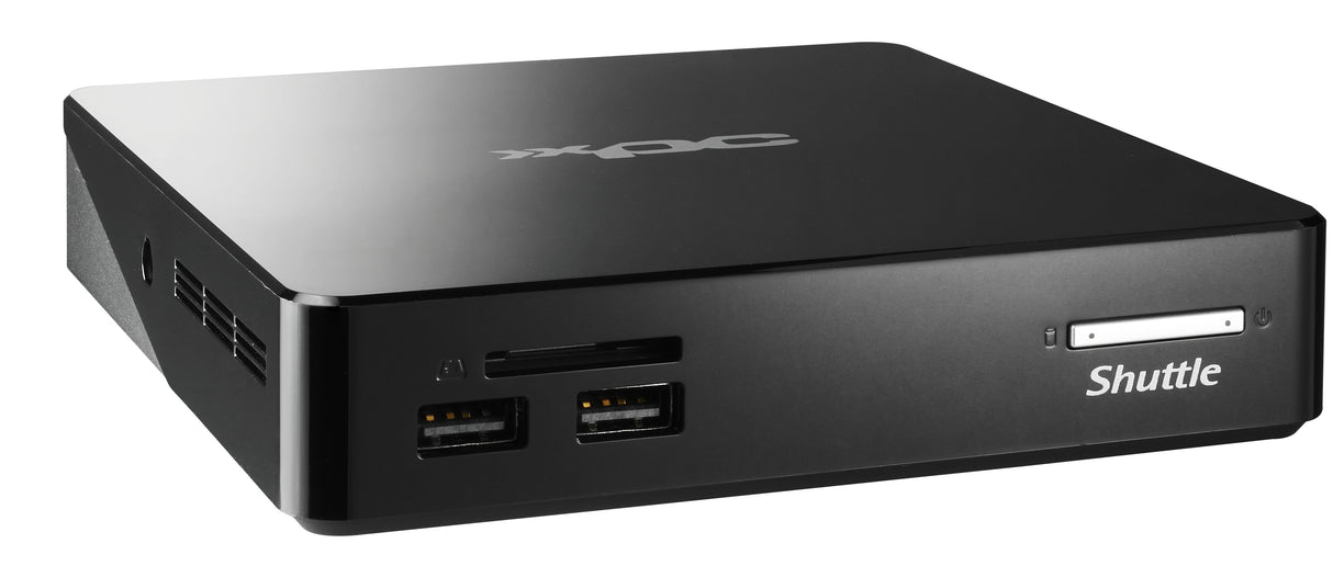 Shuttle XPC nano NS02AV2 Rockchip RK3368 2 GB DDR3L-SDRAM 16 GB eMMC Android 8.1 Nettop Mini PC Black