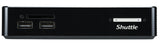 Shuttle XPC nano NS02AV2 Rockchip RK3368 2 GB DDR3L-SDRAM 16 GB eMMC Android 8.1 Nettop Mini PC Black