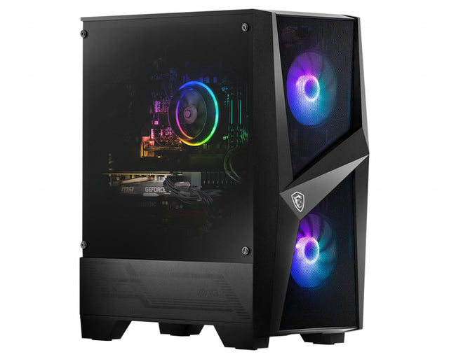 MSI Codex R 11TG-031US Intel® Core™ i5 i5-11400F 16 GB DDR4-SDRAM 500 GB SSD NVIDIA GeForce RTX 3060 Ti Windows 10 Home Desktop PC Black
