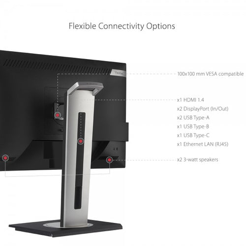 Viewsonic VG Series VG2456A computer monitor 61 cm (24") 1920 x 1080 pixels Full HD LED Black