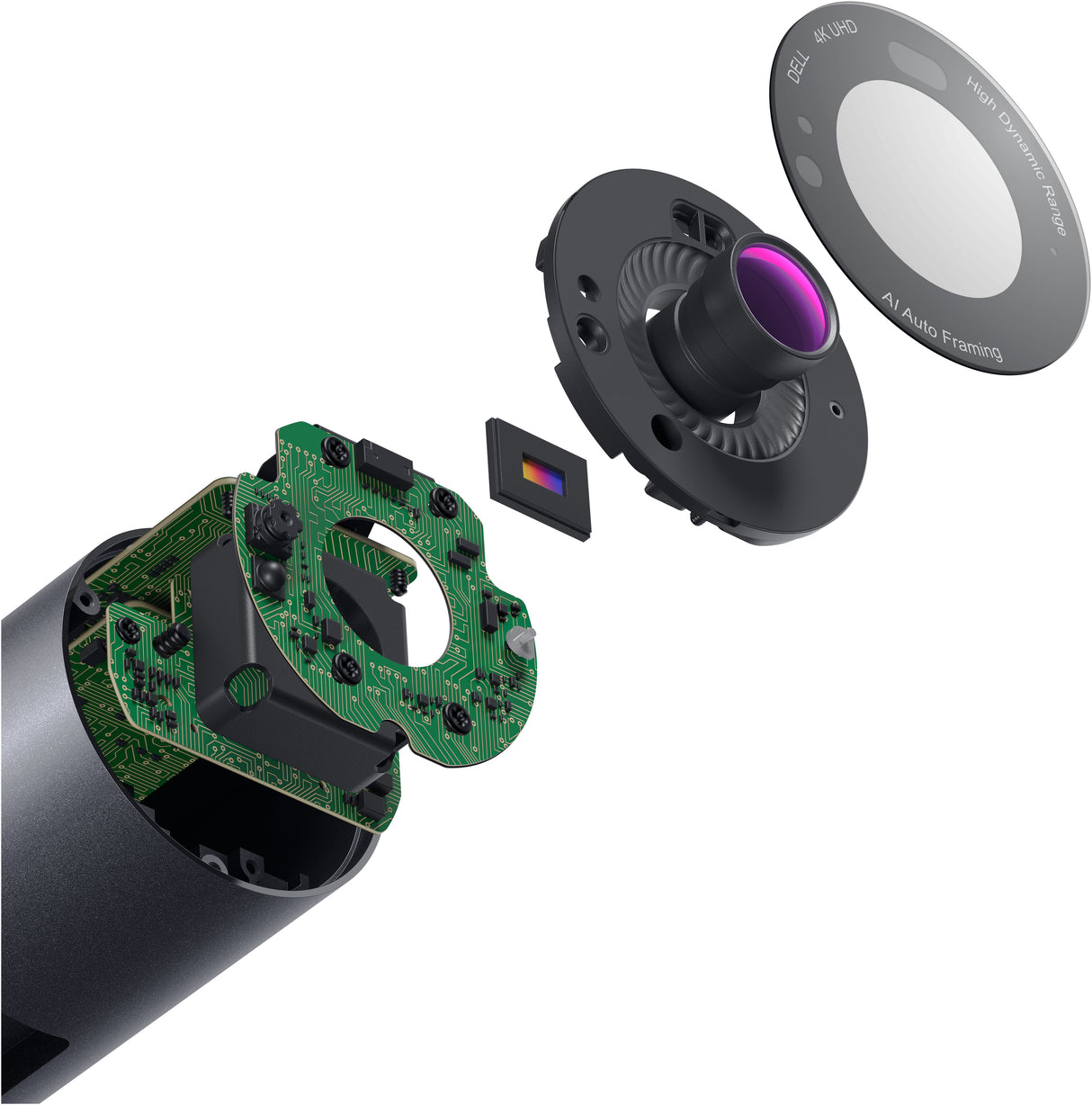 DELL WB7022 webcam 8.3 MP 3840 x 2160 pixels USB Black