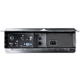 StarTech.com Conference Table Box for AV Connectivity & Power/Charging - 4K HDMI output with HDMI, DP, & VGA Inputs, GbE, Audio - Charging Station w/ 2x USB-A & 2x 120V UL AC Outlets