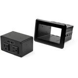 StarTech.com Conference Table Power Center with 2x UL Certified 120V AC Outlets & 2x USB BC 1.2 - Recessed In-Table/Desk Power Strip/Charging Station for Meeting Room/Boardroom/Lab Bench