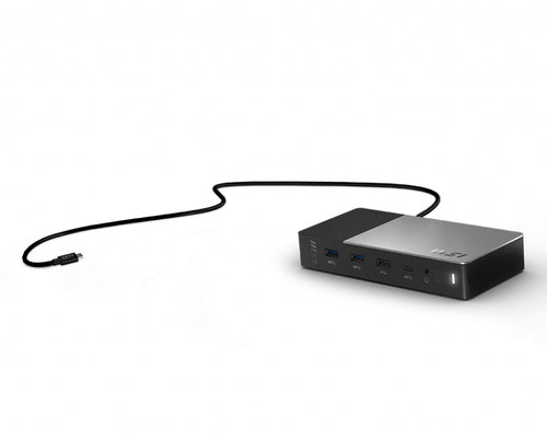 MSI USB-C Docking Station Gen 2 Wired USB 3.2 Gen 2 (3.1 Gen 2) Type-C Black