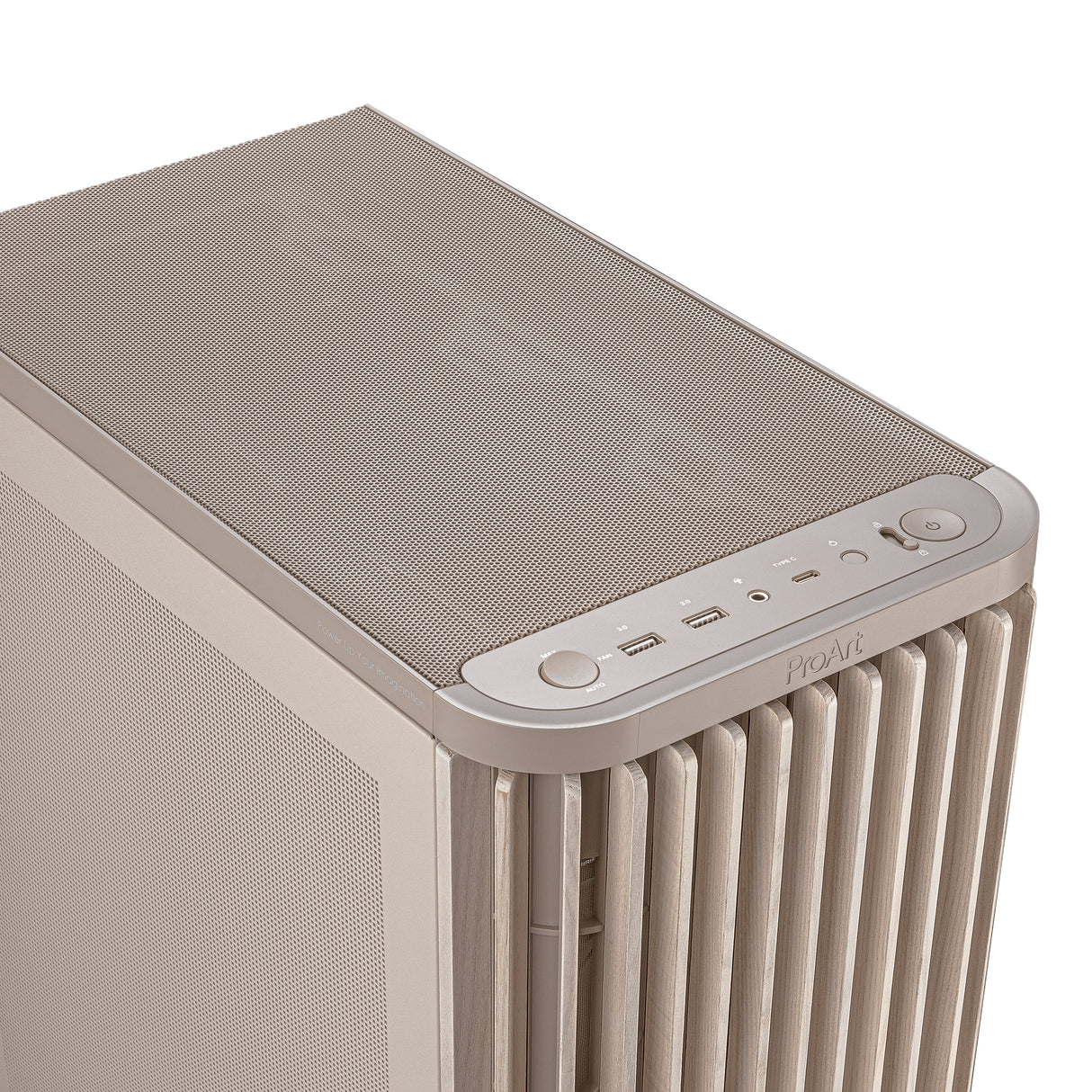 ASUS Proart PA401 Wood Mesh PWM Beige Tower