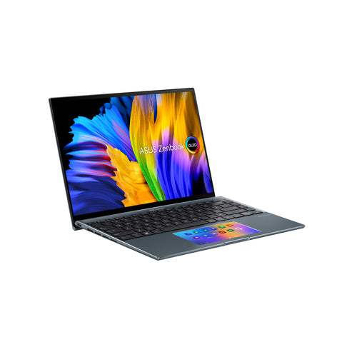 ASUS Zenbook 14X OLED UX5400EG-DS71T-CA laptop Intel® Core™ i7 i7-1165G7 35.6 cm (14") Touchscreen 2.8K 16 GB LPDDR4x-SDRAM 512 GB SSD NVIDIA GeForce MX450 Wi-Fi 6 (802.11ax) Windows 11 Home Grey