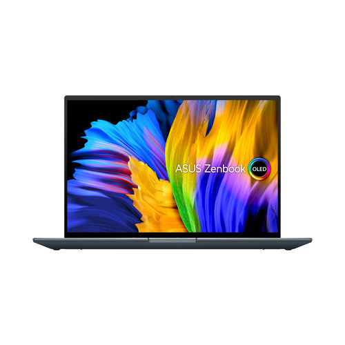 ASUS Zenbook 14X OLED UX5400EG-DS71T-CA laptop Intel® Core™ i7 i7-1165G7 35.6 cm (14") Touchscreen 2.8K 16 GB LPDDR4x-SDRAM 512 GB SSD NVIDIA GeForce MX450 Wi-Fi 6 (802.11ax) Windows 11 Home Grey