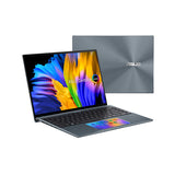 ASUS Zenbook 14X OLED UX5400EG-DS71T-CA laptop Intel® Core™ i7 i7-1165G7 35.6 cm (14") Touchscreen 2.8K 16 GB LPDDR4x-SDRAM 512 GB SSD NVIDIA GeForce MX450 Wi-Fi 6 (802.11ax) Windows 11 Home Grey