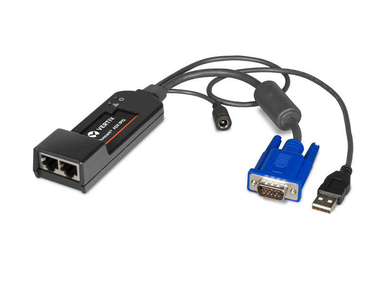 Vertiv Avocent IPIQ IP KVM Device | IT Management | Remote KVM Access | KVM over IP| VGA | 2-Year Factory Warranty – Optional Extended Warranty Available (ADX-IPIQ-400)