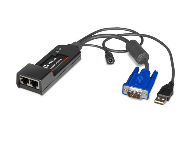 Vertiv Avocent IPIQ IP KVM Device | IT Management | Remote KVM Access | KVM over IP| VGA | 2-Year Factory Warranty – Optional Extended Warranty Available (ADX-IPIQ-400)