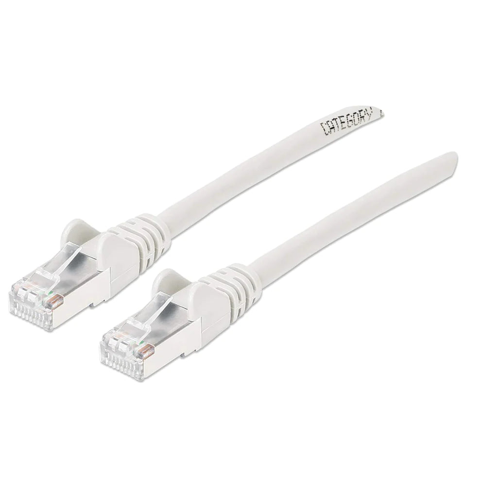 Intellinet IEC-C6AS-WT-14 networking cable White 5 m Cat6a S/FTP (S-STP)