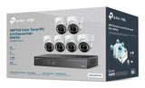 TP-Link VIGI 4MP TURRET IPC & 8-CH NVR KIT video surveillance kit Wired 8 channels
