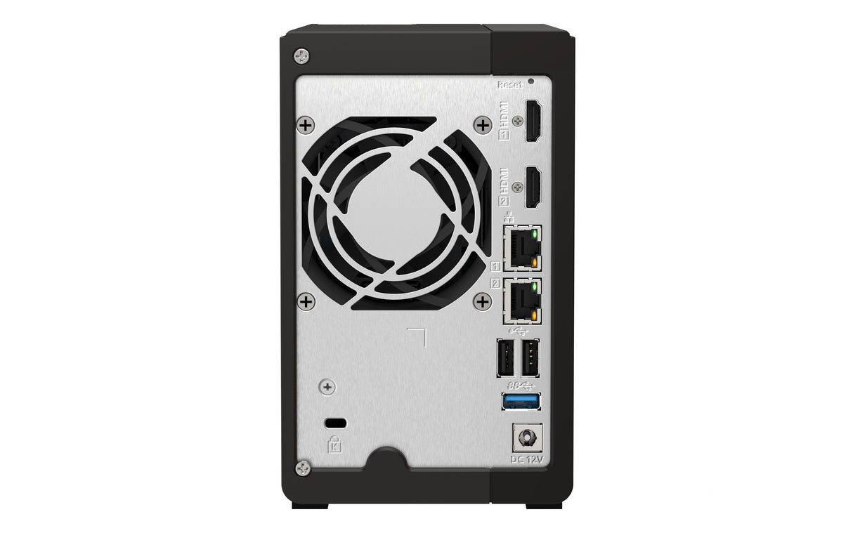 QNAP QVP-21C NAS/storage server Tower Intel® Celeron® J6412 8 GB DDR4 0 TB QVR Pro Black
