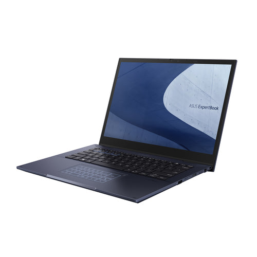 ASUS ExpertBook B7 Flip B7402FEA-Q73SP-CB laptop Intel® Core™ i7 i7-1195G7 Hybrid (2-in-1) 35.6 cm (14") Touchscreen WUXGA 16 GB DDR4-SDRAM 1 TB SSD Wi-Fi 6 (802.11ax) Windows 11 Pro Black