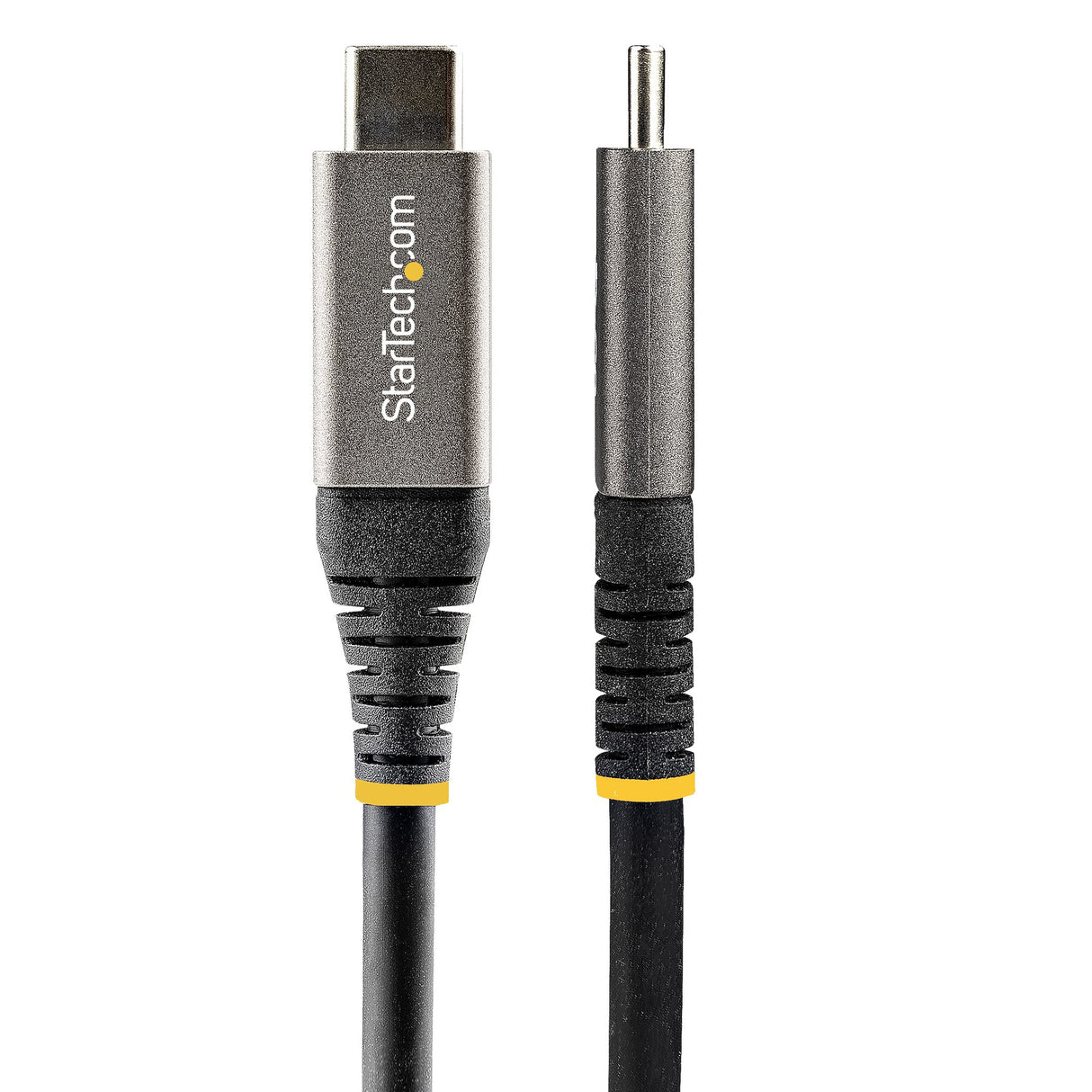 StarTech.com 1.6ft (50cm) USB-C Cable, USB 10Gbps, 100W (5A) Power Delivery, 8K 60Hz / 4K 144Hz DP Alt Mode, Thunderbolt Compatible