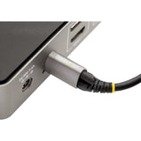 StarTech.com 50cm (20in) USB-C Cable, Top Screw Locking, USB 10Gbps, 100W (5A) Power Delivery, 8K 60Hz / 4K 144Hz DP Alt Mode - Thunderbolt Compatible