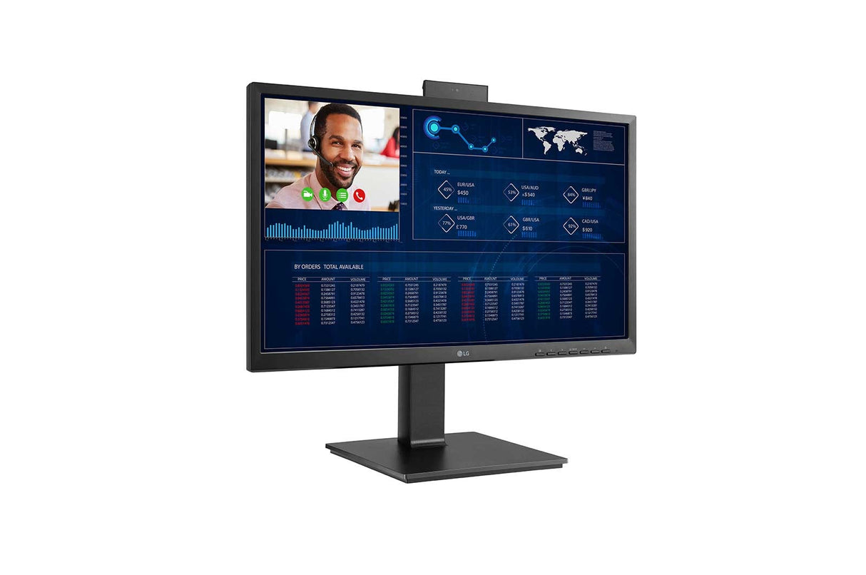 LG 24CN650N-6N All-in-One PC/workstation Intel® Celeron® J4105 60.5 cm (23.8") 1920 x 1080 pixels All-in-One thin client 16 GB eMMC Black