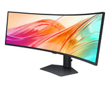 Samsung LS49F954UANXZA computer monitor 124.5 cm (49") 5120 x 1440 pixels Dual QHD QLED Black