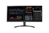 LG 34CN650W-AP All-in-One PC/workstation Intel® Celeron® J4105 86.4 cm (34") 2560 x 1080 pixels 8 GB DDR4-SDRAM 128 GB SSD Windows 10 IoT Enterprise Wi-Fi 5 (802.11ac) Black
