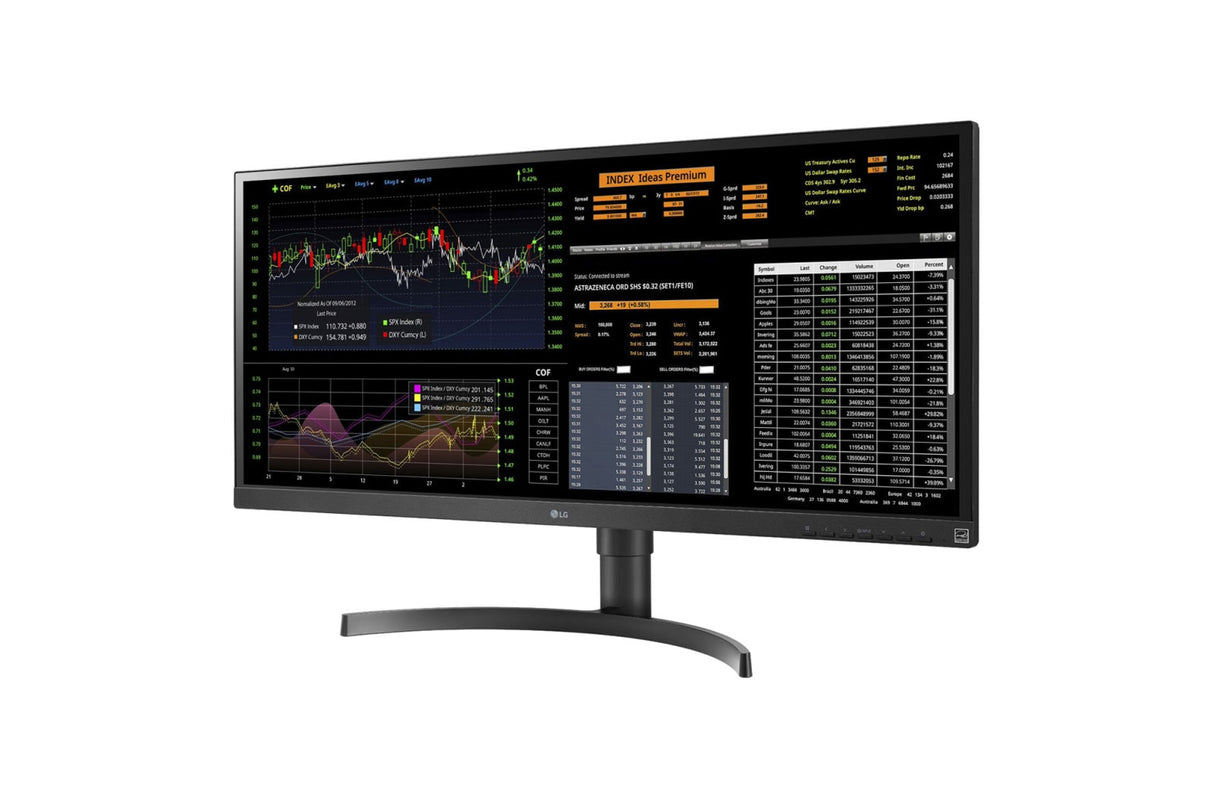 LG 34CN650W-AP All-in-One PC/workstation Intel® Celeron® J4105 86.4 cm (34") 2560 x 1080 pixels 8 GB DDR4-SDRAM 128 GB SSD Windows 10 IoT Enterprise Wi-Fi 5 (802.11ac) Black