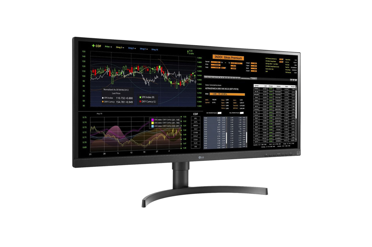 LG 34CN650W-AP All-in-One PC/workstation Intel® Celeron® J4105 86.4 cm (34") 2560 x 1080 pixels 8 GB DDR4-SDRAM 128 GB SSD Windows 10 IoT Enterprise Wi-Fi 5 (802.11ac) Black