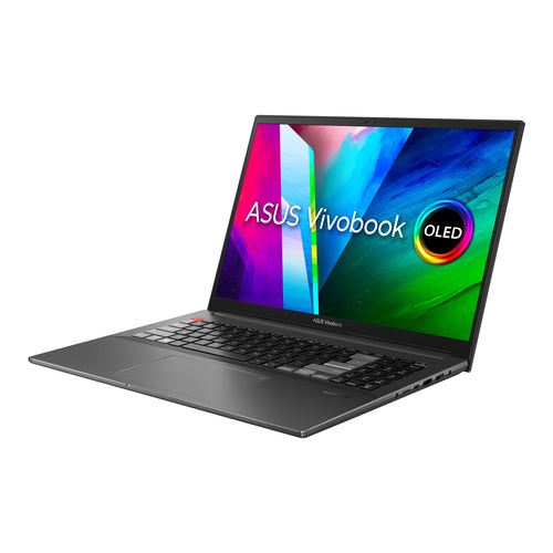ASUS Vivobook Pro 16X OLED M7600QC-DB71-CA laptop AMD Ryzen™ 7 5800H 40.6 cm (16") WQUXGA 16 GB DDR4-SDRAM 512 GB SSD NVIDIA GeForce RTX 3050 Wi-Fi 6 (802.11ax) Windows 10 Home Black