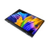 ASUS Zenbook 14 Flip OLED UP5401ZA-DB71T-CA laptop Intel® Core™ i7 i7-12700H Hybrid (2-in-1) 35.6 cm (14") Touchscreen 4K Ultra HD 16 GB LPDDR5-SDRAM 1 TB SSD Wi-Fi 6E (802.11ax) Windows 11 Home Grey
