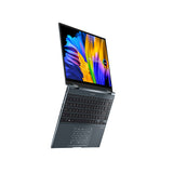 ASUS Zenbook 14 Flip OLED UP5401ZA-DB71T-CA laptop Intel® Core™ i7 i7-12700H Hybrid (2-in-1) 35.6 cm (14") Touchscreen 4K Ultra HD 16 GB LPDDR5-SDRAM 1 TB SSD Wi-Fi 6E (802.11ax) Windows 11 Home Grey