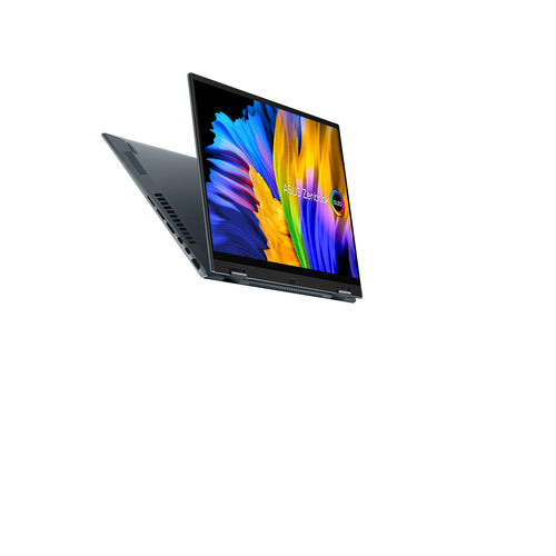 ASUS Zenbook 14 Flip OLED UP5401ZA-DB71T-CA laptop Intel® Core™ i7 i7-12700H Hybrid (2-in-1) 35.6 cm (14") Touchscreen 4K Ultra HD 16 GB LPDDR5-SDRAM 1 TB SSD Wi-Fi 6E (802.11ax) Windows 11 Home Grey