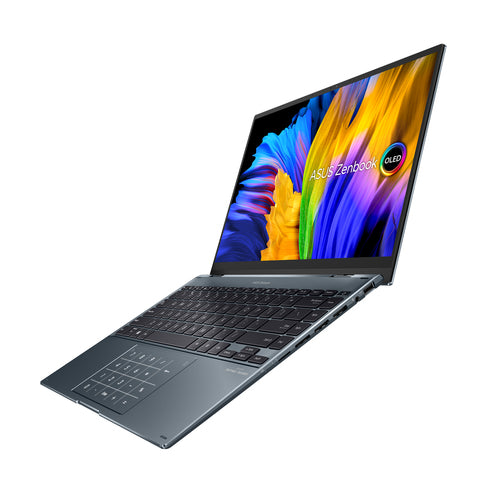ASUS Zenbook 14 Flip OLED UP5401ZA-DB71T-CA laptop Intel® Core™ i7 i7-12700H Hybrid (2-in-1) 35.6 cm (14") Touchscreen 4K Ultra HD 16 GB LPDDR5-SDRAM 1 TB SSD Wi-Fi 6E (802.11ax) Windows 11 Home Grey