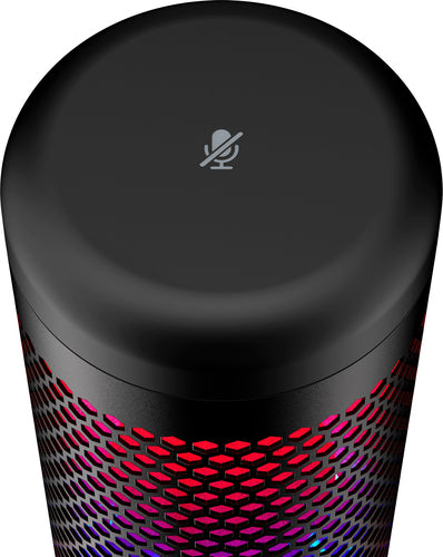 HyperX QuadCast S - USB Microphone (Black-Grey) - RGB Lighting