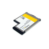 StarTech.com 2 Port Flush Mount ExpressCard 54mm SuperSpeed (5Gbps) USB 3.0 Card Adapter with UASP Support - TAA