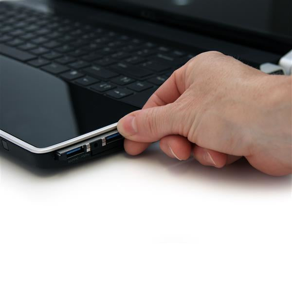 StarTech.com 2 Port Flush Mount ExpressCard 54mm SuperSpeed (5Gbps) USB 3.0 Card Adapter with UASP Support - TAA