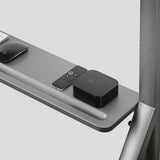 StarTech.com Easel-Style TV Cart for up to 100-inch and 220lb / 100kg Displays, Height Adjustable Rolling / Mobile Stand, 3" Lockable Wheels for Easy Transport