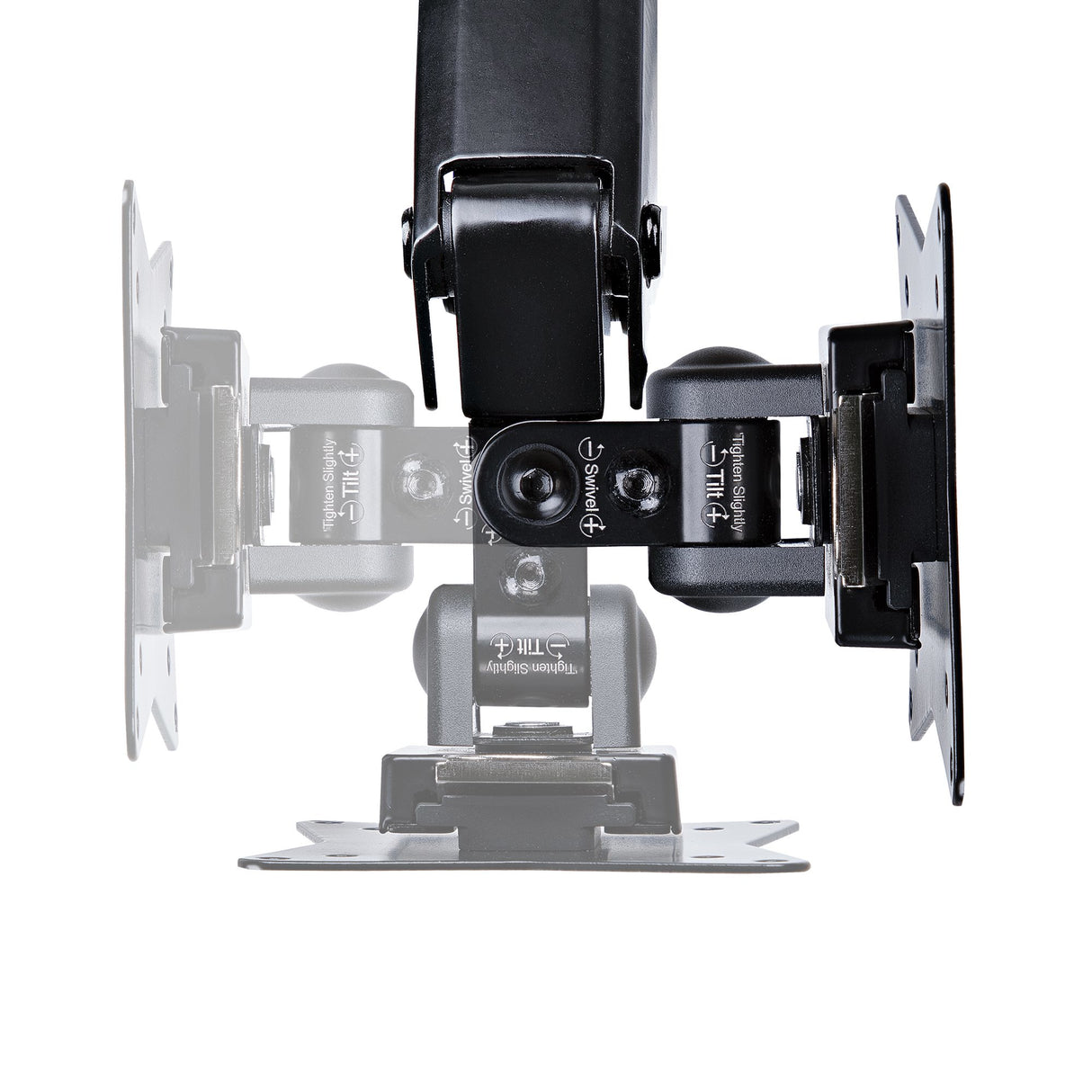 StarTech.com Desk Mount Monitor Arm for Single VESA Display up to 32" or 49" Ultrawide (17.6lb/8kg) - Full Motion Articulating & Height Adjustable - C-Clamp, Grommet - Single Monitor Arm