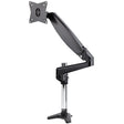 StarTech.com Desk Mount Monitor Arm for Single VESA Display up to 32" or 49" Ultrawide (17.6lb/8kg) - Full Motion Articulating & Height Adjustable - C-Clamp, Grommet - Single Monitor Arm