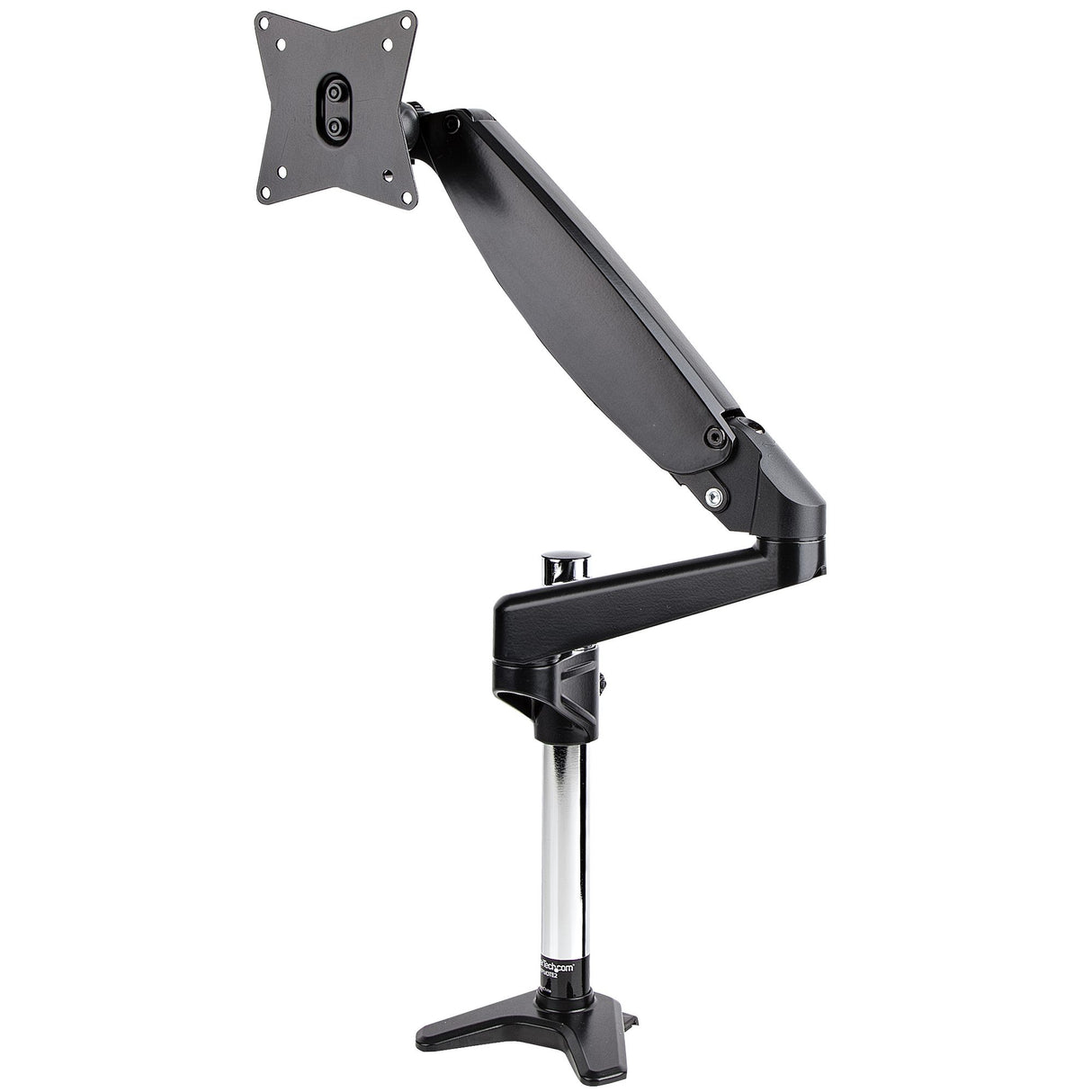StarTech.com Desk Mount Monitor Arm for Single VESA Display up to 32" or 49" Ultrawide (17.6lb/8kg) - Full Motion Articulating & Height Adjustable - C-Clamp, Grommet - Single Monitor Arm