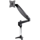 StarTech.com Desk Mount Monitor Arm for Single VESA Display up to 32" or 49" Ultrawide (17.6lb/8kg) - Full Motion Articulating & Height Adjustable - C-Clamp, Grommet - Single Monitor Arm
