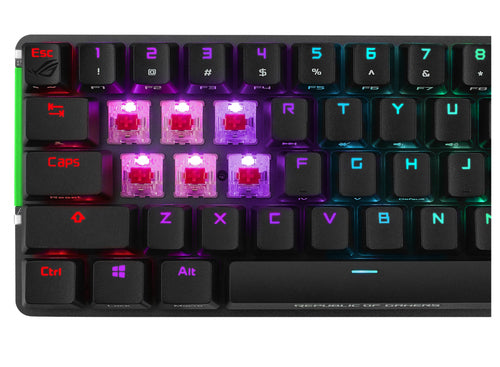 ASUS ROG Falchion NX keyboard Gaming RF Wireless + USB QWERTY US English Black, Grey