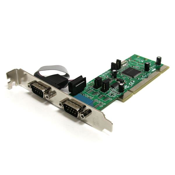 StarTech.com 2 Port PCI RS422/485 Serial Adapter Card with 161050 UART - TAA