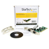 StarTech.com 2 Port PCI RS422/485 Serial Adapter Card with 161050 UART - TAA