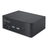 StarTech.com 2-Port Dual-Monitor DisplayPort KVM Switch, 8K 60Hz / 4K 144Hz, DP 1.4, 2x USB 10Gbps Ports, 4x USB HID Ports, Hotkey Switching, TAA Compliant