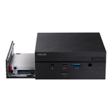 ASUS PN PN62S-B5287ZD PC/workstation Intel® Core™ i5 i5-10210U 8 GB DDR4-SDRAM 256 GB SSD Windows 10 Pro Mini PC Black