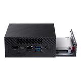ASUS PN62S-BB5042MD PC/workstation barebone Mini PC Black i5-10210U 1.6 GHz
