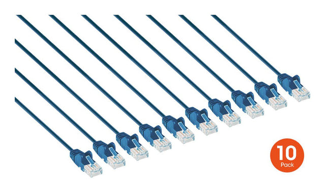 Intellinet 742658 networking cable Blue 6 m Cat6 U/UTP (UTP)