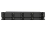 QNAP TS-1253DU-RP NAS Rack (2U) Intel® Celeron® J4125 4 GB DDR4 0 TB QNAP Turbo System Aluminium, Black