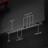 Lenovo ThinkVision P40w-20 computer monitor 100.8 cm (39.7") 5120 x 2160 pixels Black