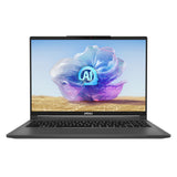 MSI Creator 16 AI STUDIO A1VIG-074US Intel Core Ultra 9 185H Laptop 40.6 cm (16") UHD+ 64 GB DDR5-SDRAM 2 TB SSD NVIDIA GeForce RTX 4090 Wi-Fi 7 (802.11be) Windows 11 Pro Grey
