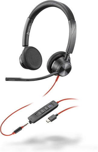 HP Poly Poly Blackwire 3325 Microsoft Teams Certified USB-C Headset