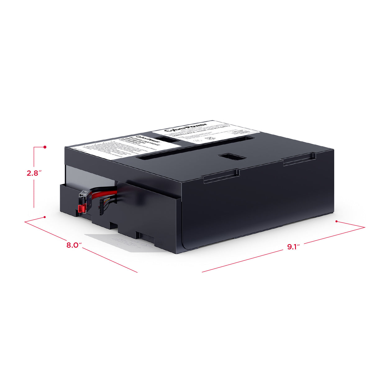 CyberPower RB1250X4 UPS battery Sealed Lead Acid (VRLA) 12 V 5 Ah
